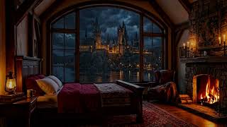 Echoing Thunder Across a Timeless Castle Fortress 🏰Immersive Gothic Soundscape for Calm Dreams