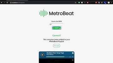 MetroBeat Playlist Maker - Spotify API, ReactJS & Ruby on Rails