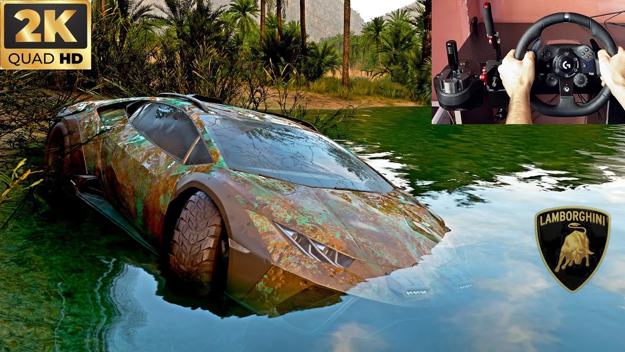 Rebuilding Lamborghini Huracan Sterrato | Forza Horizon 5 Steering Wheel Gameplay