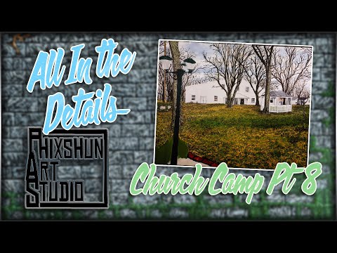 Church Camp Pt 8 - All in the Details | Phixshun Art Studio | Acrylic Painting