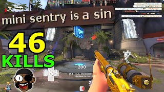 Mini sentry is a sin (TF2 Engineer Gameplay)