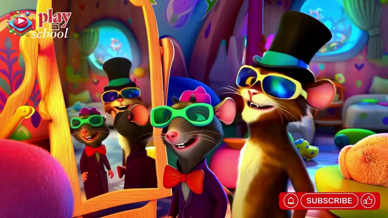 🐱💕🐭 பூனையும் எலியும் – Cat & Rat Tamil Rhymes for Children!| Kids Songs| 
