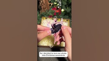 Lovely Little Ballerina Dancing Ballet | Personalized Acrylic Photo Ornament