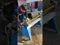 Three-roll plate rolling machine with no straight edges, one-time rolling and forming#youtubeshorts