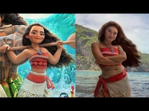 Где находится остров из мультика моана Cartoon characters in real life - Moana in Real Life - YouTube