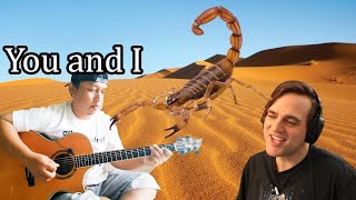 You and I  - Alip Ba Ta Reaction (Scorpions Fingerstyle Guitar Cover) : Guitarist Reacts