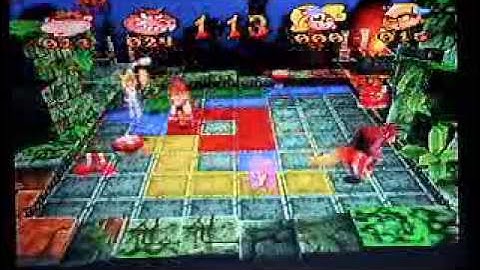 Crash Bash CO-OP Part 5 Spawning Mushrooms