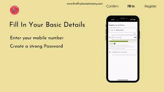 How to register in First fruits matrimony app #app#matrimony#christian#marriage#firstfruitsministry# screenshot 1