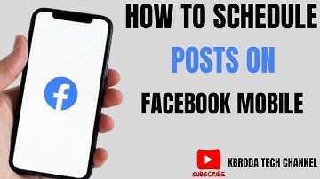 📅 How to Schedule Posts on Facebook Mobile – Step-by-Step Tutorial!