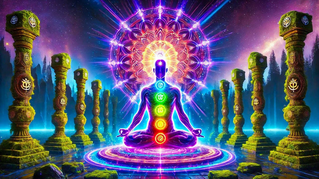 Всю ночь раскрытие и исцеление всех 7 чакр | Музыка для сна 432 Гц | Очищение ауры и позитивная э...