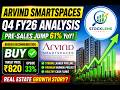 Arvind SmartSpaces Results Explained 🚀 | Pre-Sales Jump 61% | BUY or NOT?