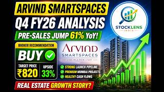 Arvind SmartSpaces Results Explained 🚀 | Pre-Sales Jump 61% | BUY or NOT?