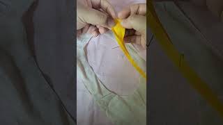 Necklines w/ Single Fold Bias Tape #sewing #sewingtutorial #biastape