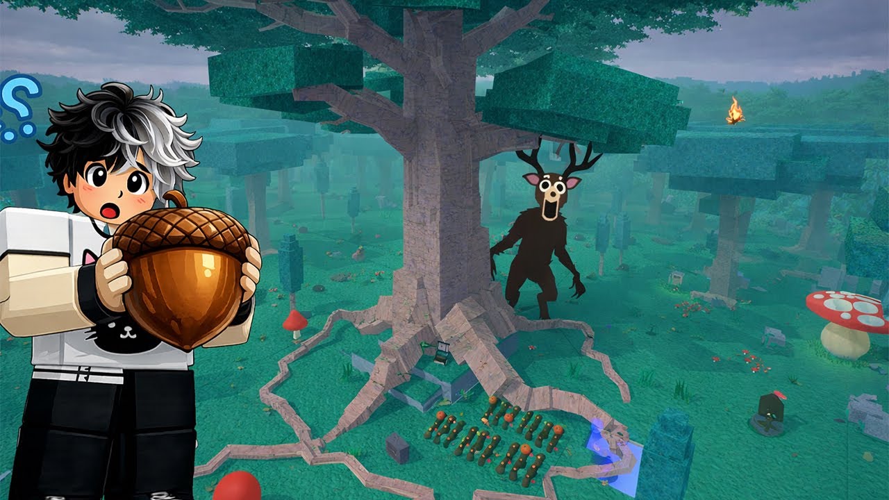 ภารกิจฉุกเฉิน! ช่วยต้นไม้ยักษ์ที่ใกล้ตาย | Roblox 99คืนในป่า