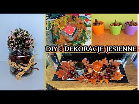 DIY: DEKORACJE JESIENNE
