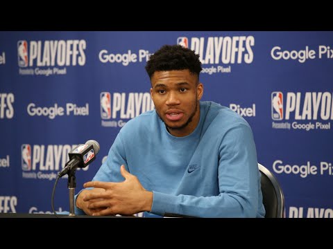 "When you face a little adversity it brings the best out of you." Giannis Press Conference | 4.24.22