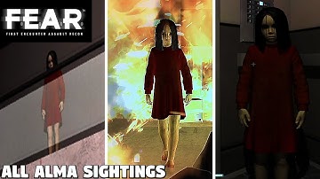All Alma Sightings - F.E.A.R. First Encounter Assault Recon