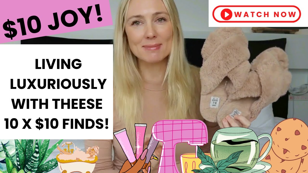 LIVING A LIFE OF LUXURY & LOVE WITH THESE $10 FINDS! || BRILLIANT BUDGET LIVING! SUGARMAMMA