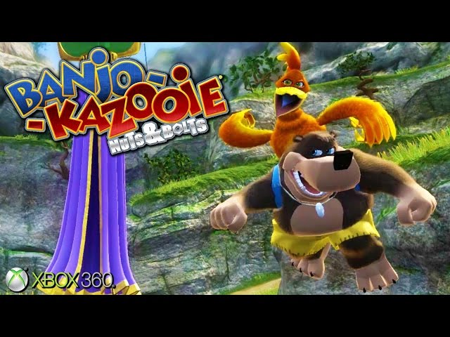 Banjo-Kazooie: Nuts & Bolts  Banjo kazooie, Banjo, Banjo ukulele