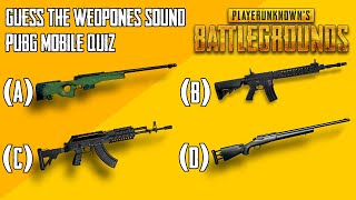 Guess The Weapon,Vehicle Sound And Location |PUBG MOBILE| Hard Quiz screenshot 5