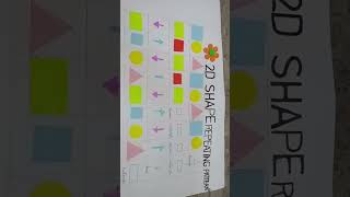 2d shapes repeating pattern #foryou #samgeecooking