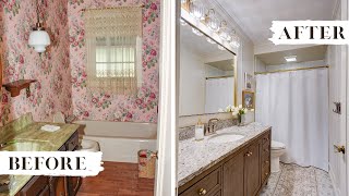 EXTREAM DIY Bathroom Makeover | Full Bathroom Remodel on a Budget!!! - Part 1