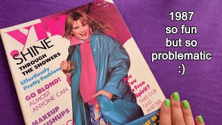 1987 YM Magazine ~ an ASMR flip through ~ soft speaking & whispering 💜 screenshot 4
