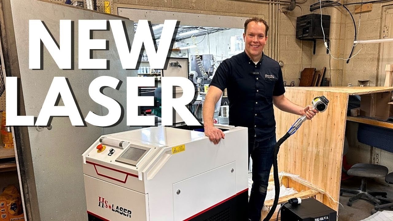 IN THE SHOP: New Industrial Piano Refinishing Laser Has Arrived