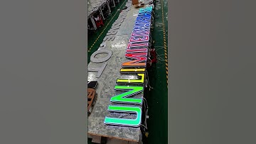 How to make your store look more high-end and upscale🤔(・∀・(・∀・(・∀・*) #signage #3dprinting #storesign