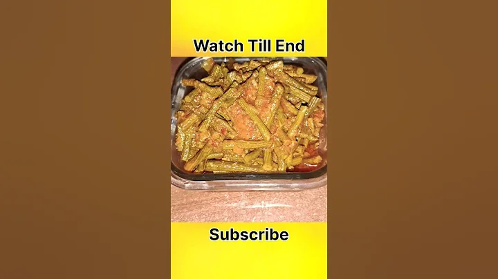 Baby Drumsticks ki recipe | Healthy and tasty | very easy| Sahjan ki new masalaedar recipes #shorts