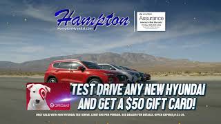 Test Drive A New Hyundai and Get a $50 Gift Card | Hampton Hyundai Epic Summer Clearance