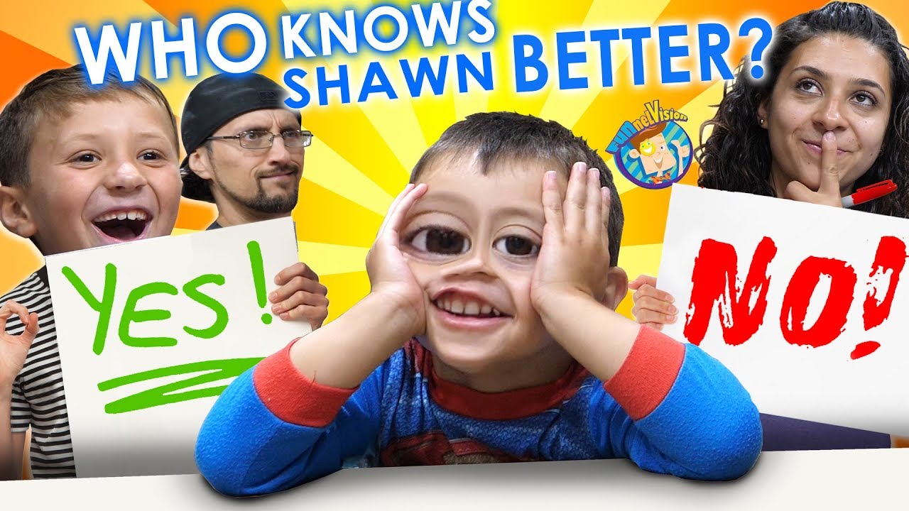 Who Knows Shawn Better Mom Vs Chase Fv Family Challenge