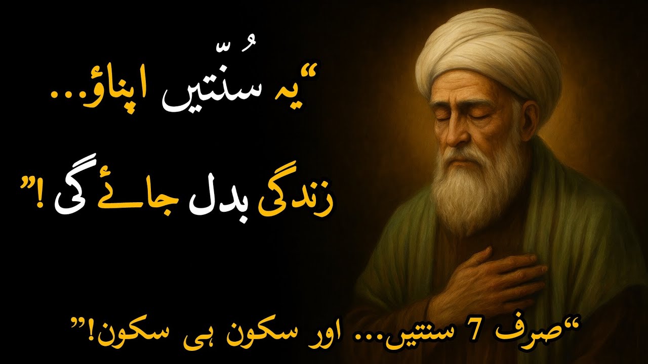 “7 Sunnahs That Can Transform Your Life – Zindagi Badal Dein Wali Sunnatein”