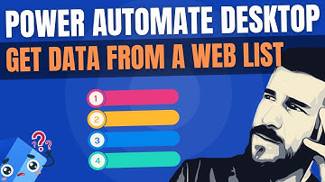 Extract Data From a Website HTML List (Not a Table!) | Power Automate Desktop Actions