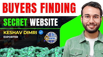 How to find buyers for export | सभी मिल जाएंगे इस 🤫 secret website पर | #buyersfindig #business