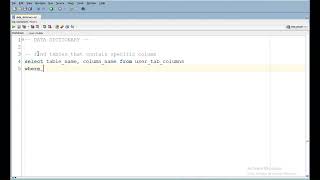 Find Tables by Column Name in SQL