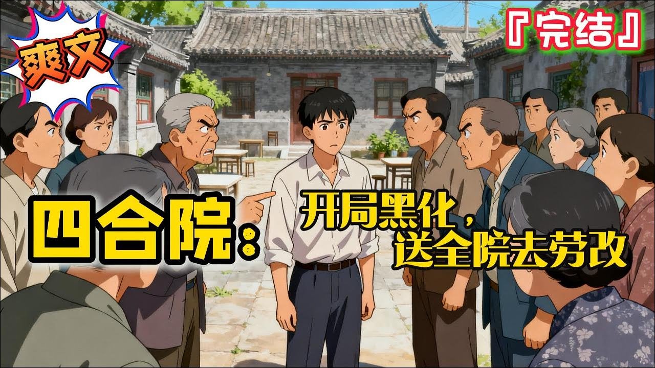 完结《四合院：开局黑化，送全院去劳改》从今天起，我罗晓军只信奉一句话：有仇当场报，禽兽必须死！#爽文 #小说 #一口气看完 #有聲書 #有声小说 #有声书 #完結 #四合院 #穿越 #有聲小說 #系统