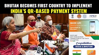 India's BHIM UPI Goes To Bhutan | Bhutan First Nation To Accept India's BHIM UPI Payment Gateway screenshot 3