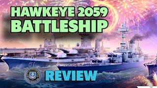 Hawkeye 2059 Battleship | World of Warships Blitz