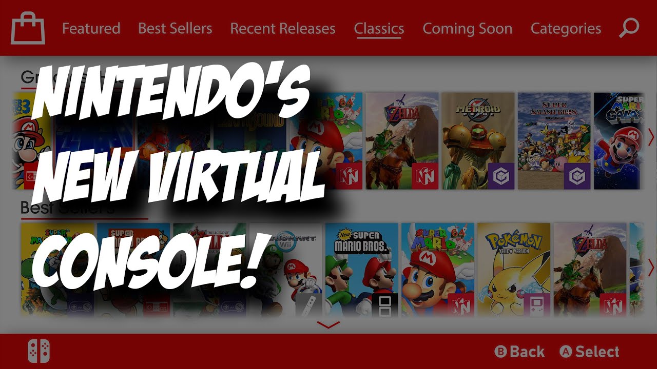 Rumor: Nintendo Launching NEW Virtual Console Service With Game Purchases! NES, SNES, N64, DS, etc.