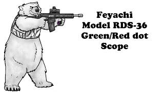 Feyachi RDS 36 green dot scope
