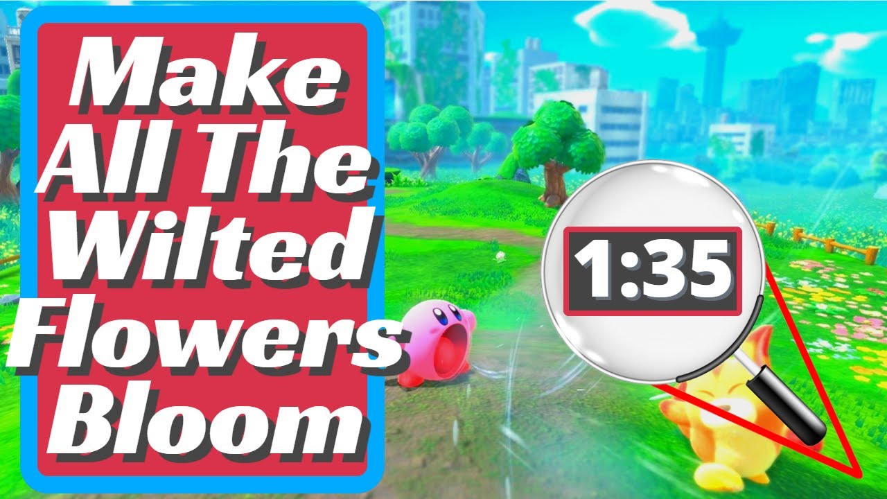 Make All The Wilted Flowers Bloom Kirby And The Land