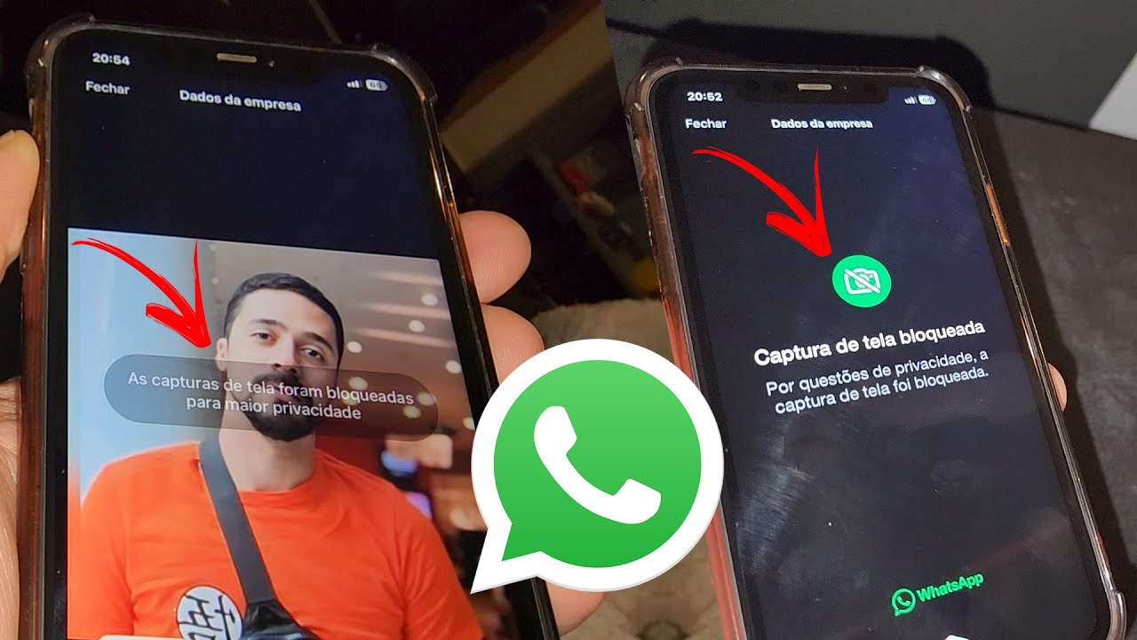 🚫 WHATSAPP COMEÇOU A BLOQUEAR PRINT DE TELA DA FOTO DE PERFIL DOS MEUS ...