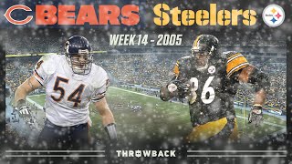 The Bus Rolls Over Urlacher in Winter Wonderland! (Bears vs. Steelers 2005, Week 14)
