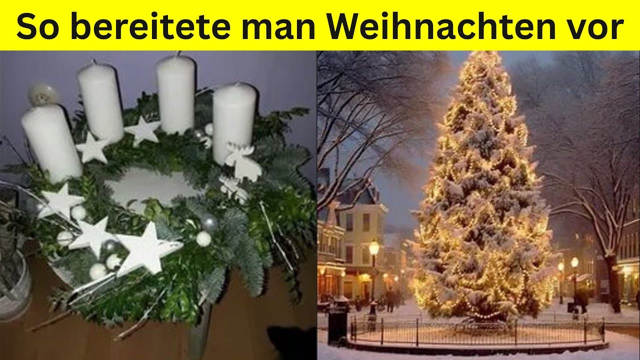 Weihnachtsvorbereitung in den 70ern - Diese Dinge tat jeder vor Heiligabend