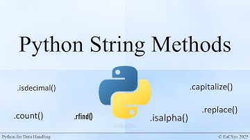 Python String Methods