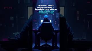 Automate manual adjustment of vendor invoices Turbodata, Tally. #short #shorts