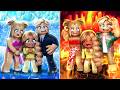 FIRE FAMILY VS ICE FAMILY!