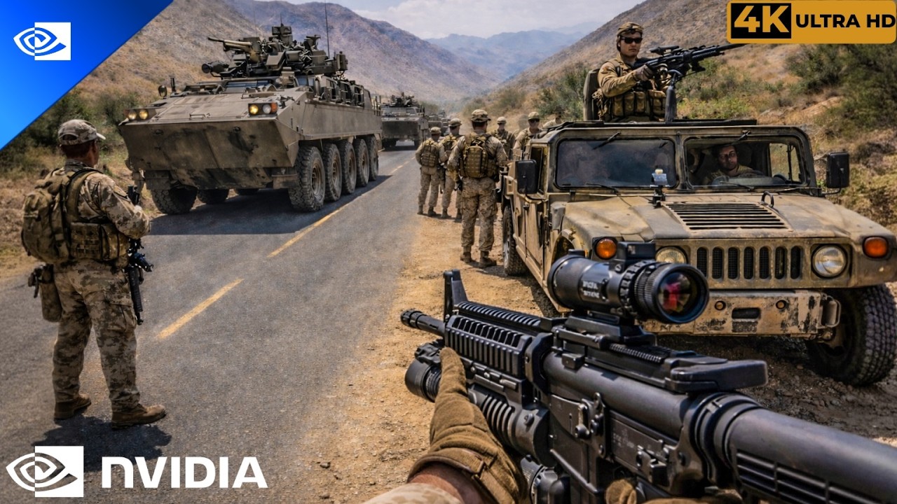 U.S. MARINE OPS ARAZ VALLEY, IRAN | REALISTIC ULTRA GRAPHIC GAMEPLAY [4K60FPS] Battlefield 3