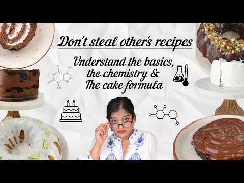 CAKE FORMULA to make a perfect cake every time Eggless cake recipe development process